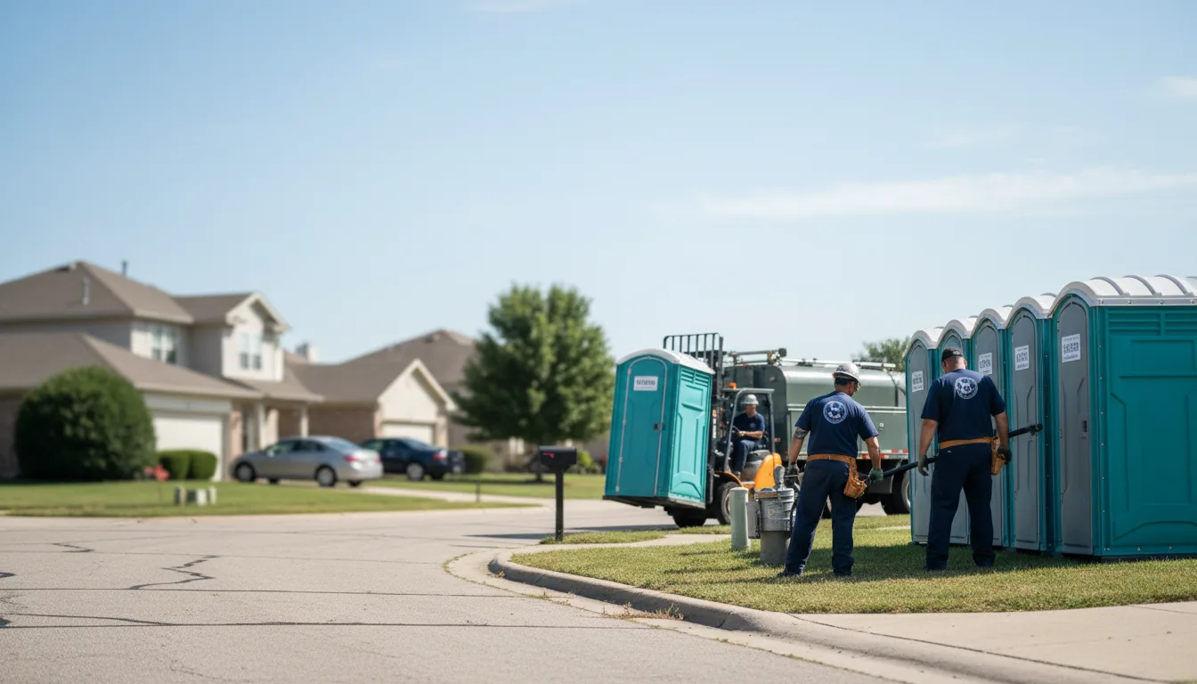 Porta Potty Rental in Saint Lucas, IA near me